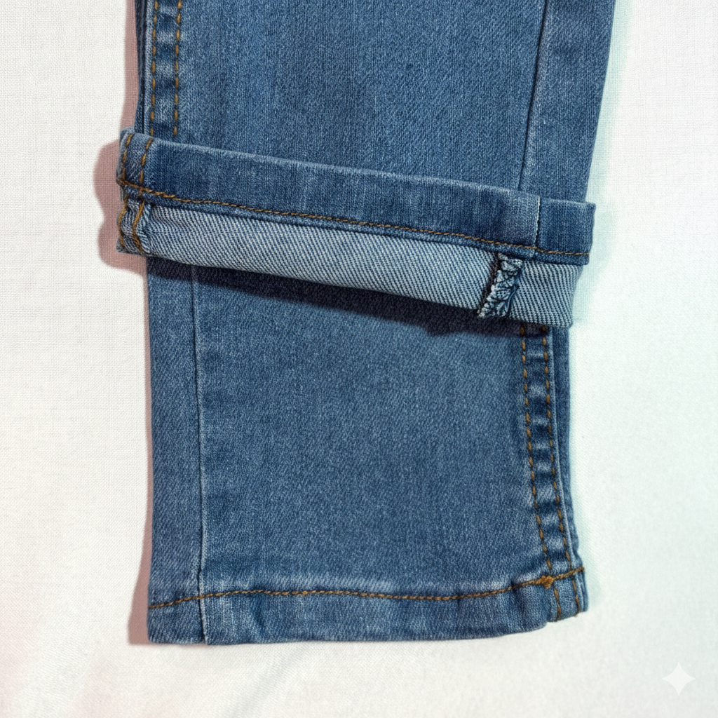 Light Blue Cool Conscious Denim Jeans - Image 5