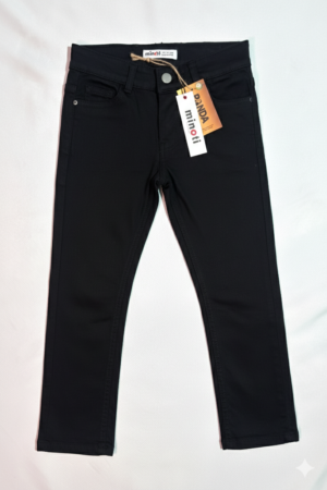 Jet black Boys Denim Jeans Pant