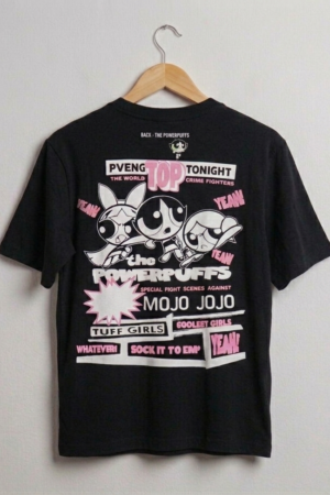 Branded Baggy Style T-Shirt "Powerpuff Girls" Print