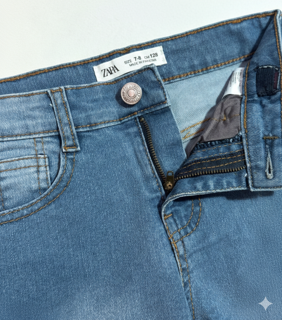 Light Blue Cool Conscious Denim Jeans - Image 2