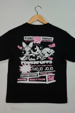 Branded Baggy Style T-Shirt "Powerpuff Girls" Print