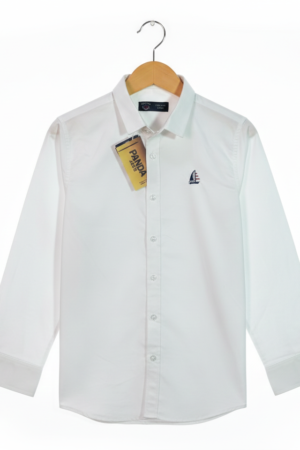 White Formal boys Shirt