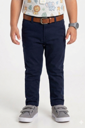 Baby Boy Cotton Pant Blue color