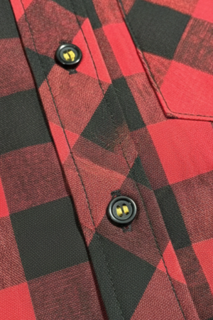 Red & Black Checkered Casual Shirt