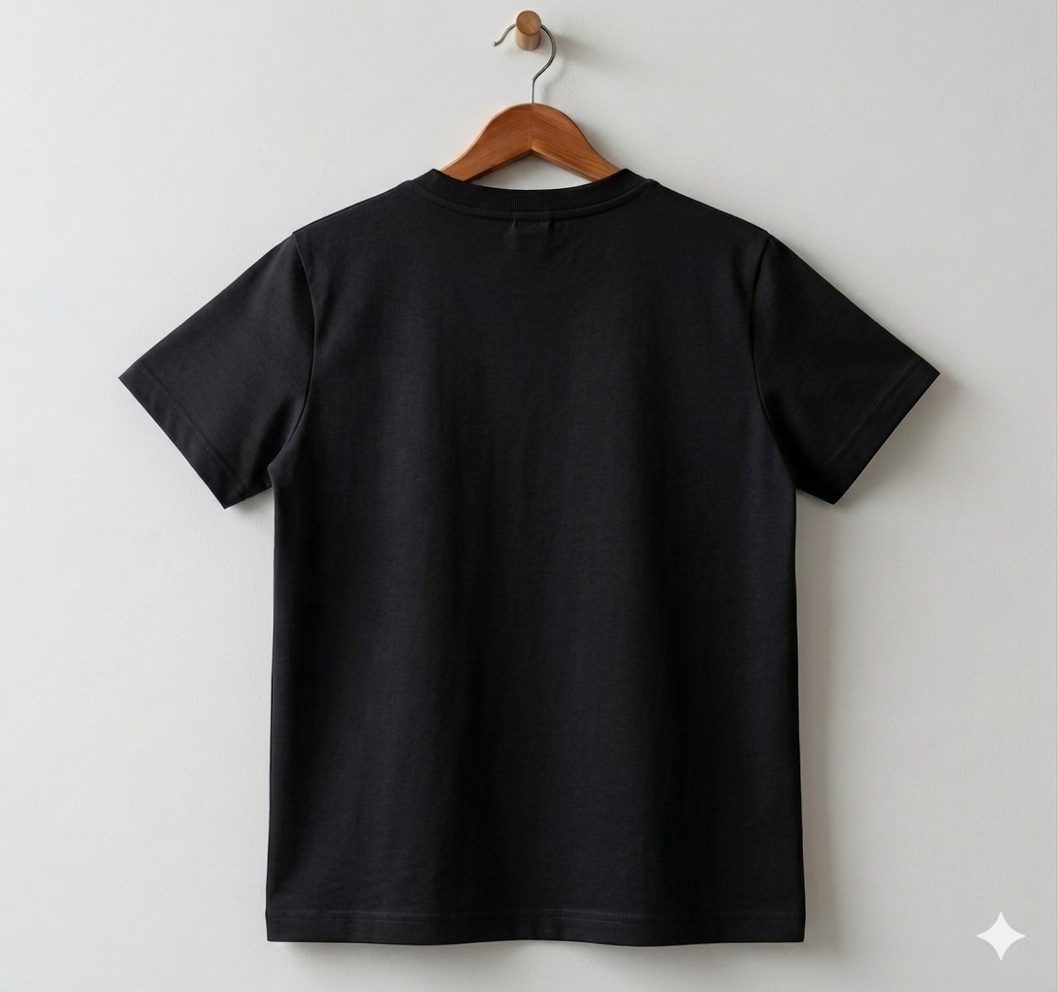 Branded Boys Black ''Baseball'' 'Printed' Boys T-Shirt - Image 4