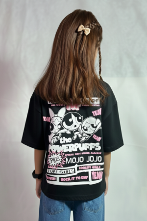 Branded Baggy Style T-Shirt "Powerpuff Girls" Print