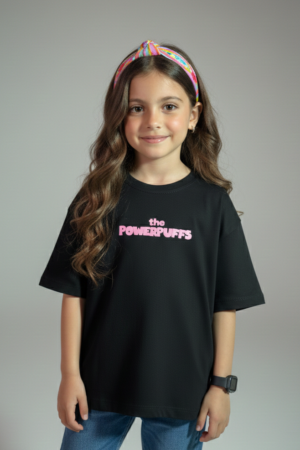 Branded Baggy Style T-Shirt "Powerpuff Girls" Print