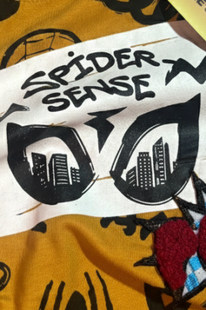 Branded Boys T-Shirt Mustard Yellow ''Spider Man'' 'Printed'
