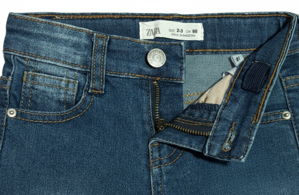 Mid Blue Trendy & Cool Look Denim Jeans for Boys - Image 5